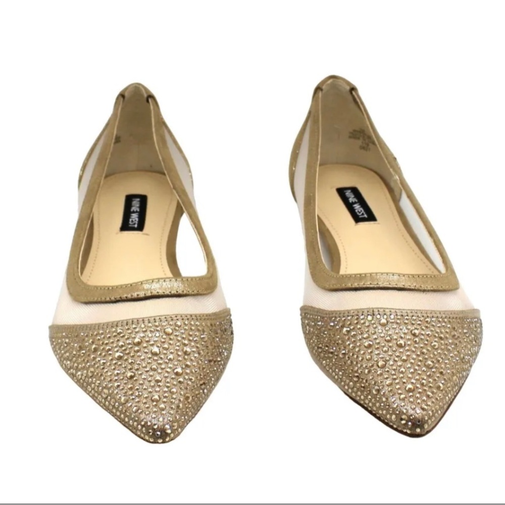 Bogus Pointy Toe Flats - Trendy and Comfortable Women's Footwear Size 8.5 New